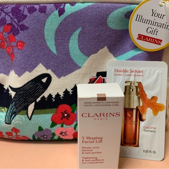 Clarins variety face and body skin care, 2 free samples.GREAT MUM’S DAY GIFT - Picture 2 of 2